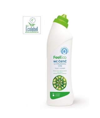Biodegradowalny cytrusowy Płyn do czyszczenia WC, Feel Eco, 750 ml